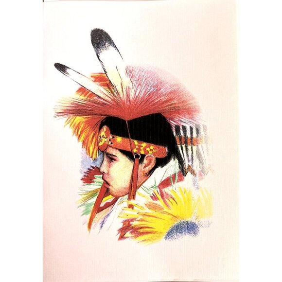 "Woodland Boy" by Daniel Ramirez Saginaw Chippewa Descent Artist - Picture 3 of 5